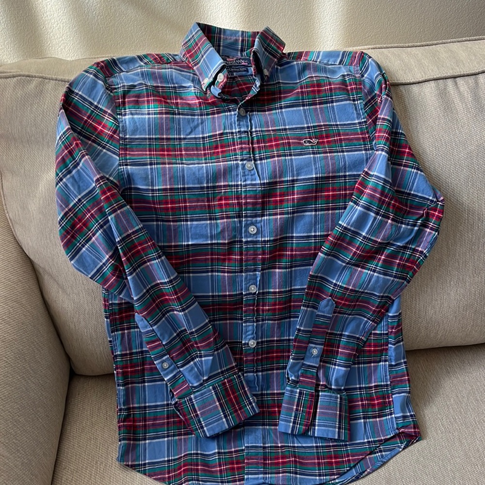 Vineyard, vines, slim, fit whale shirt